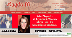 Desktop Screenshot of magdamwroclaw.pl